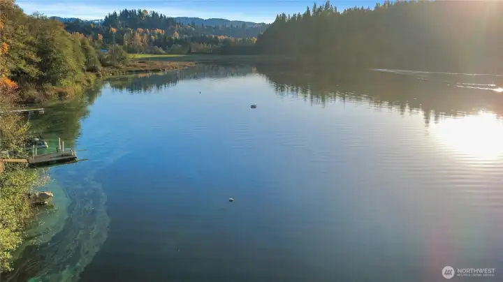 Enjoy lake in Summer Days