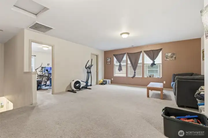 Bonus room upstairs