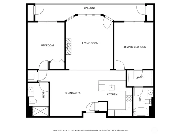 A great layout with maximum light exposure.