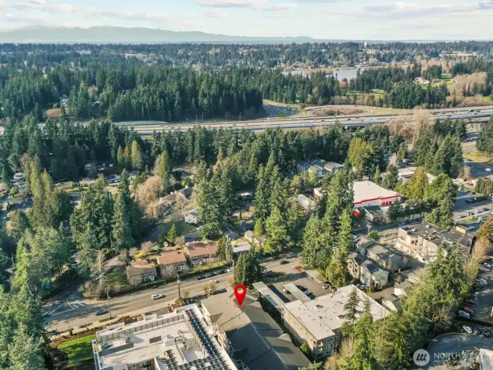 Close proximity to the light rail and transit stations.