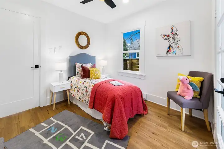 Another view of the second bedroom or office