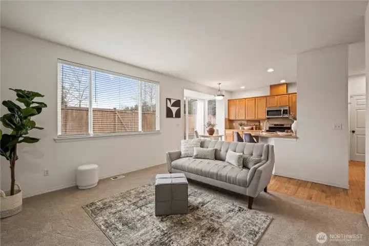 Main level has been freshly painted