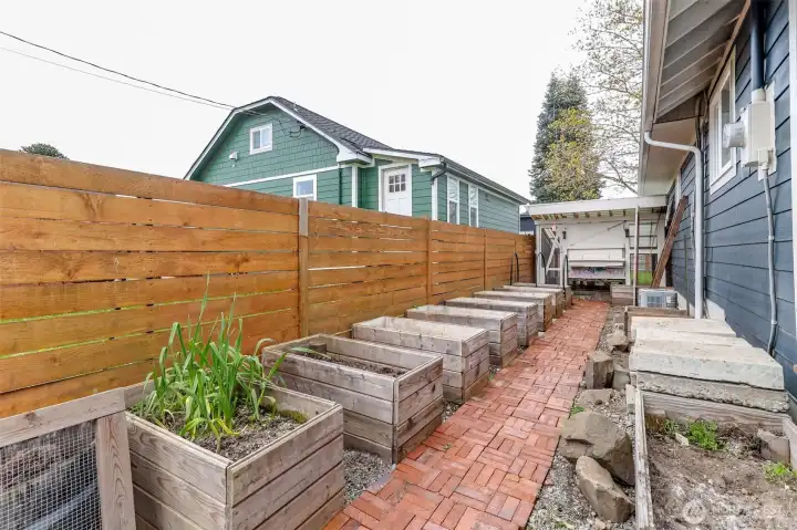 Raised Bed Garden waiting for you to plant!