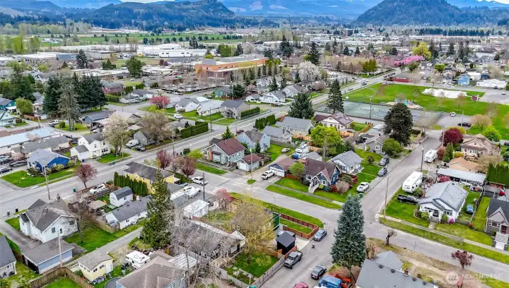 Just 1 Block to Dwight Garret Park Pickleball courts and so much more.