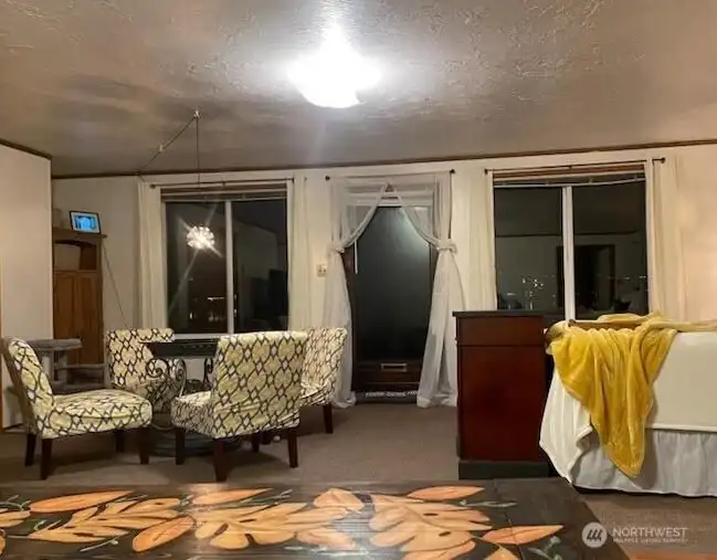 Past tenant furniture.
