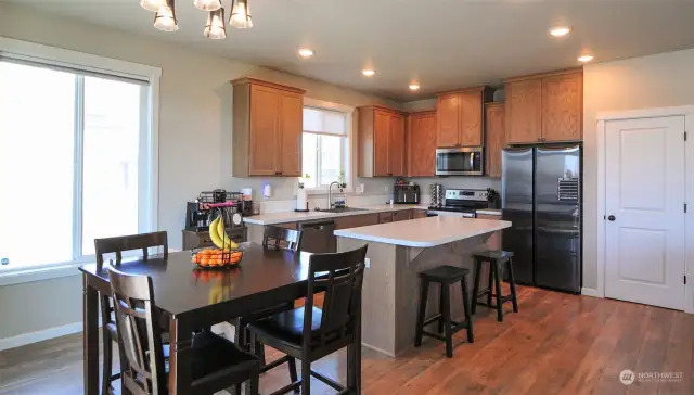 DINING AREA OFF OF KITCHEN