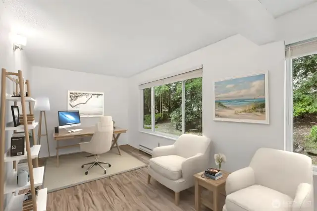 Virtually Staged Office