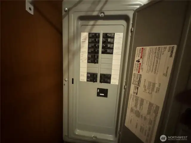 200 amp electric panel.