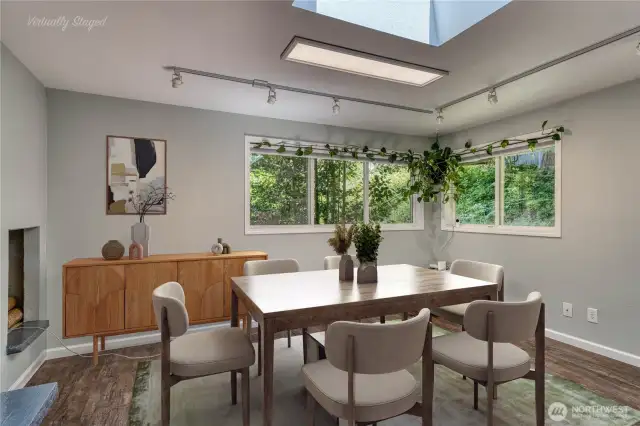 Dining Area Virtually Staged