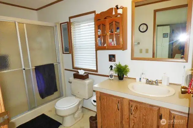 Primary bathroom.