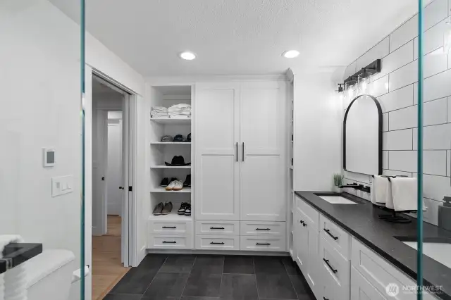 Primary attached bathroom