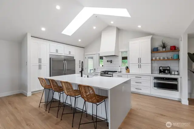 Vaulted Kitchen-Island