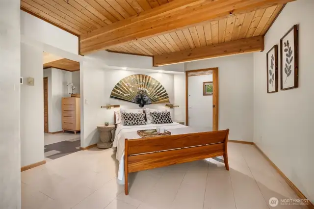Primary bedroom on main floor