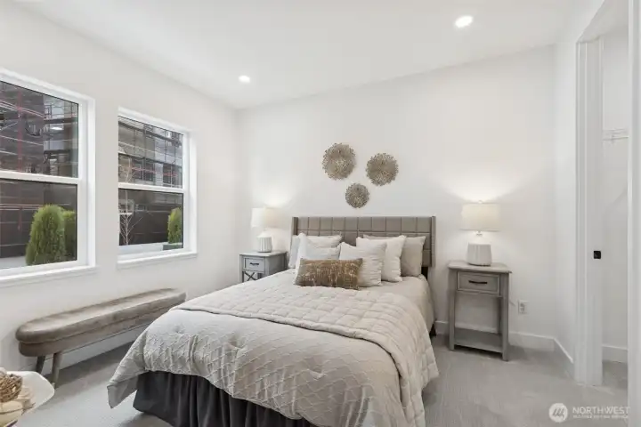 Guest ensuite on lower floor (Facade, Ext Colors, Interior Photos & Floor Plans for illustrative purposes only. Actual Facade, Ext Colors, Interiors & Floor Plans may differ.)