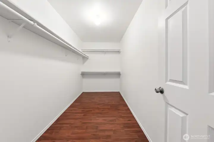Primary Walk-In Closet