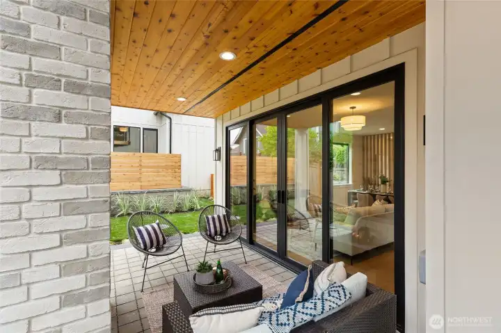 Seamless indoor-outdoor living.