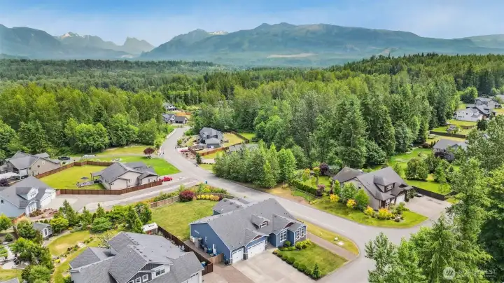 Immaculate & peaceful rambler on one of the best lots in Wild Sky Ridge!