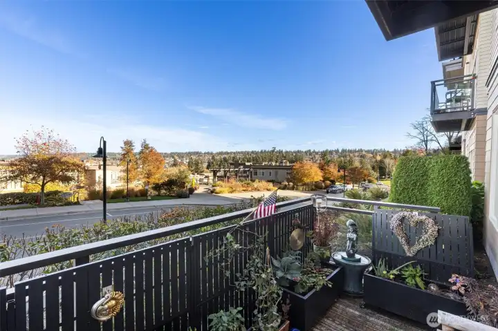 The patio adds such a wonderful touch to the unit. Sit outside and look at the views, the stars or simply relax!