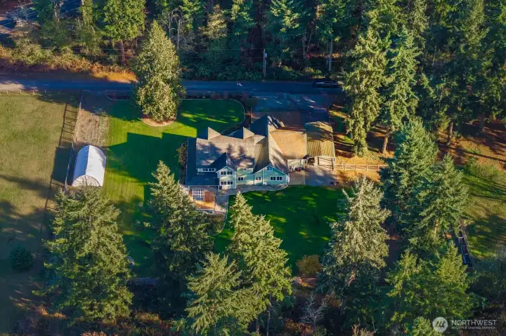 Overview of this gorgeous property. RV parking, fully fenced and level. Deck, patio, firepit, chicken coupe, she shed, extra storage area, the list goes on! Very peaceful setting.