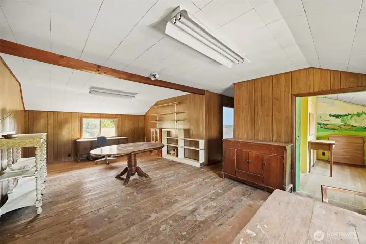 Two more rooms on the second floor.