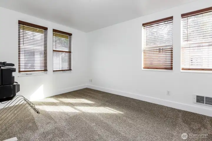 Guest bedroom 2nd floor. New`carpeting added March 2026.