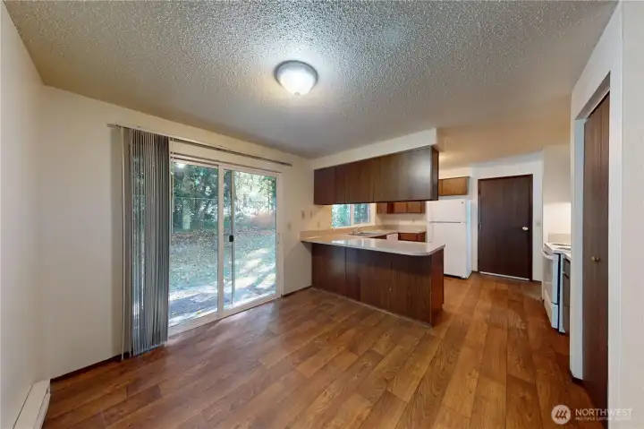 Unit B: Kitchen & Dining
