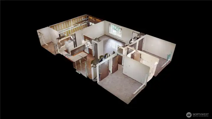 Unit B: Dollhouse View