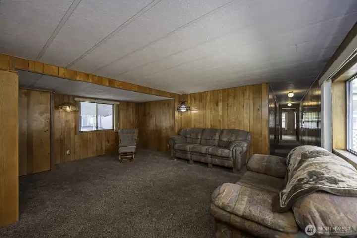 Ample Natural Light through well cared for windows protected with window awnings