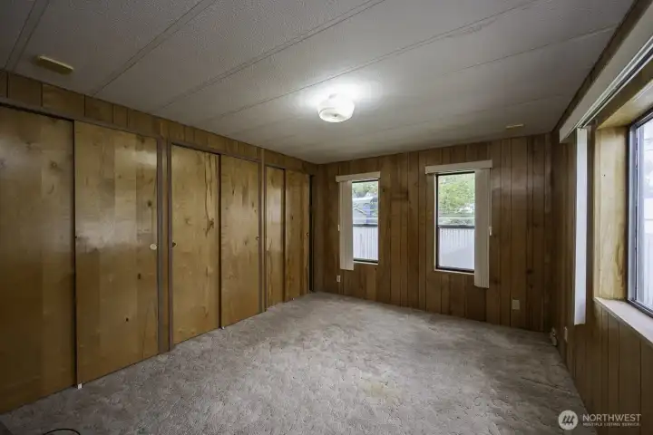 Three huge closets for plenty of storage! Three huge closets for plenty of storage!