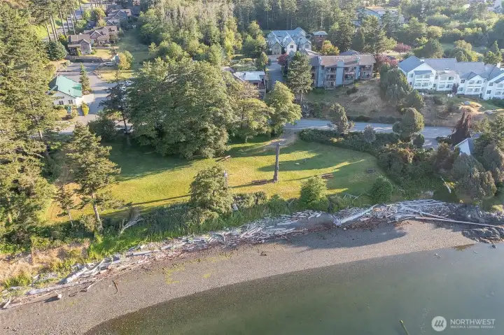 Eastsound public waterfront park and beach, just minutes from the Fishing Alley home.