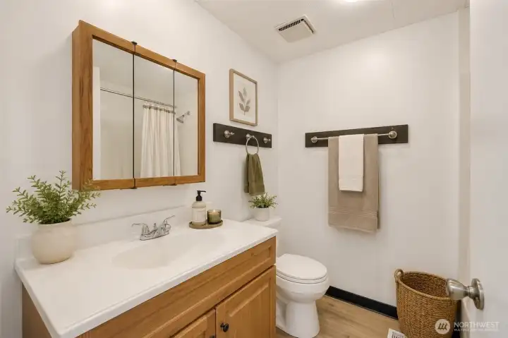 The full bath-AI enhanced with decor.