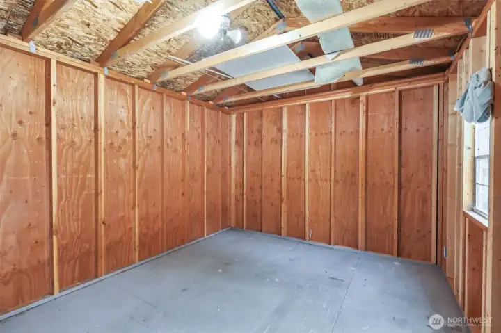 Inside the storage