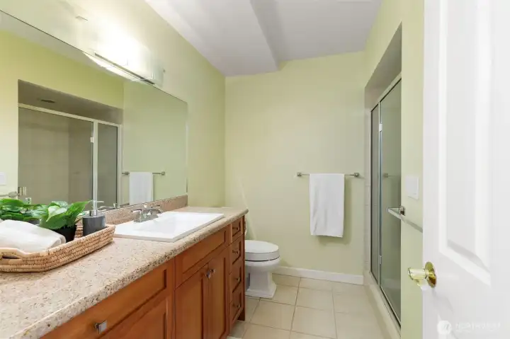 Lower level 3/4 bath Lower level 3/4 bath