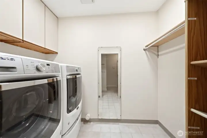 Functional utility room with generous storage