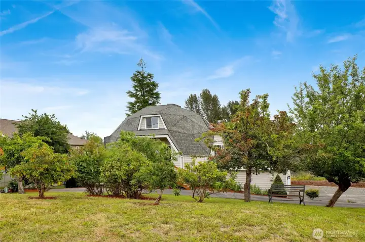 Situated on a spacious corner lot, the property offers added privacy, openness, and extra breathing room from neighboring homes. Situated on a spacious corner lot, the property offers added privacy, openness, and extra breathing room from neighboring homes.