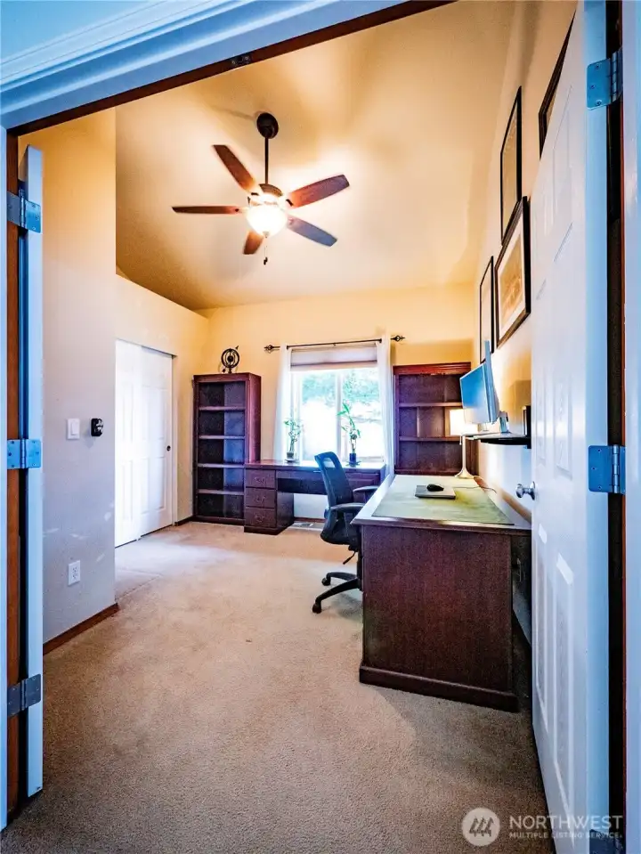 Main Bedroom used as an office