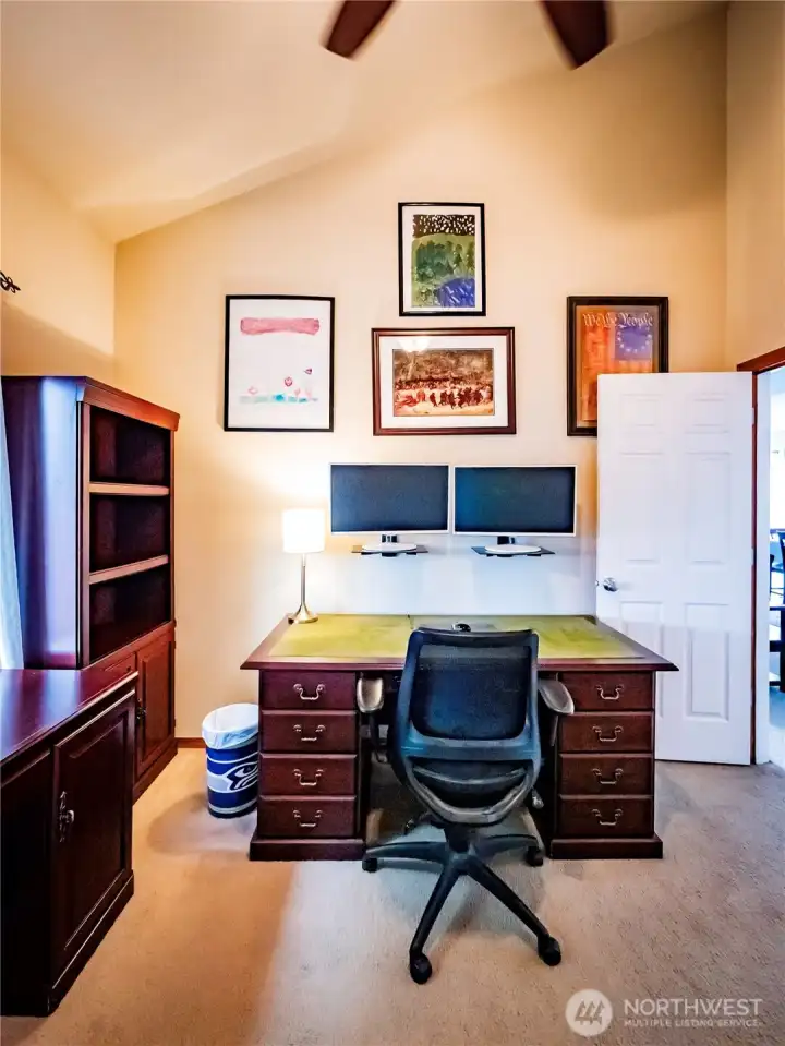 Main bedroom used as office 3
