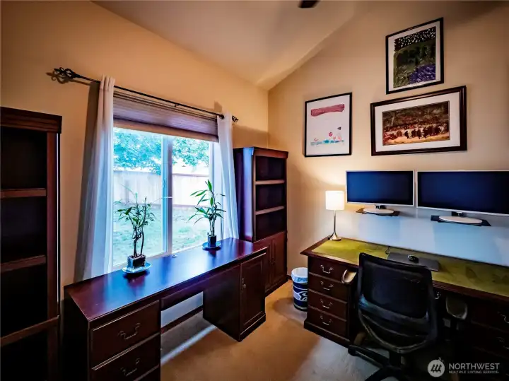 Main floor bedroom used as office 4