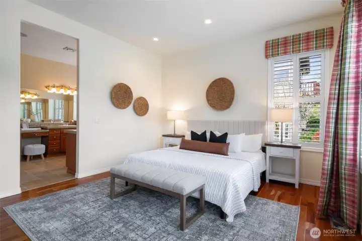 Spacious primary suite Spacious primary suite