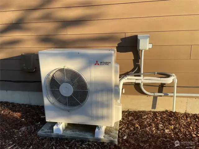 New Mitsubishi heat pump in 2020. The purchase price had been Was $20,000 before the seller received a $2000 discount for purchasing with the carrier. Came with programmable thermostat. For convenience,  there is an option to add an app to your cell phone, so you can set or change a program when you are not home.