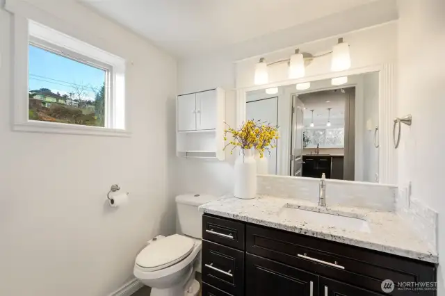Half Bathroom on main level