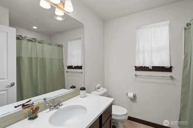 Full bathroom upstairs