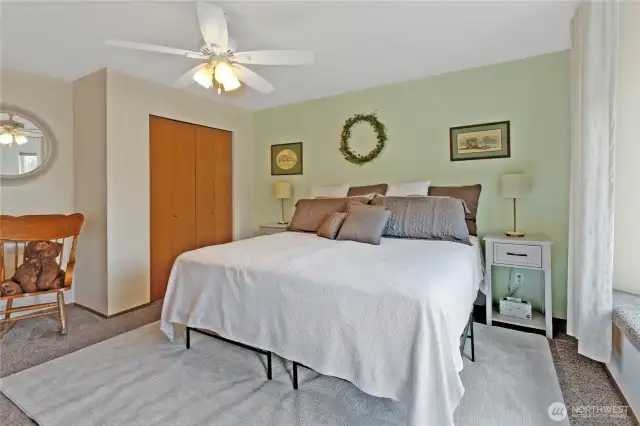 An additional generously sized bedroom, ideal for guests, a home office, or versatile living space.
