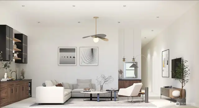 Upper-Living Room
