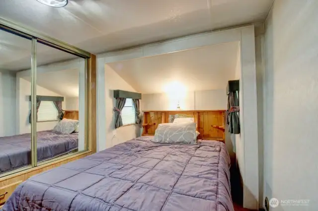Bedroom with closet