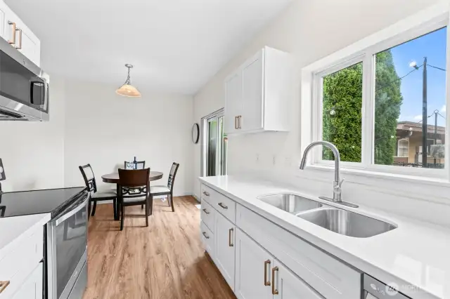 Kitchen and Dining Area
