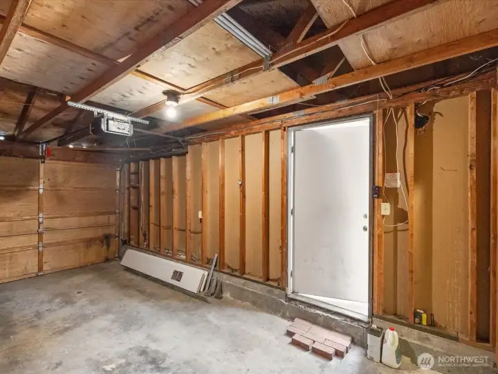 The private one car garage has a door opener and big storage closet. Additional storage closets are located on the unit's patio and across the sidewalk from the front entry. An exceptional amount of storage!