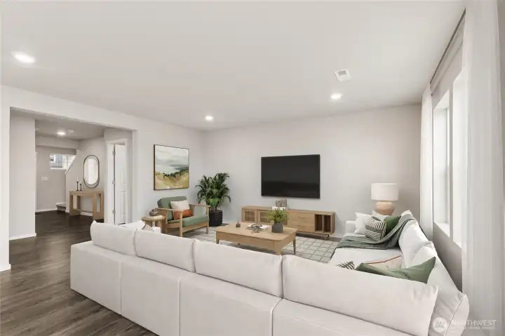 Virtual staging. Photo rendering is representational. Actual home is finishes, elevation, and paint colors may vary. See site agent for details. Virtual staging. Photo rendering is representational. Actual home is finishes, elevation, and paint colors may vary. See site agent for details.