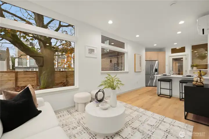 Photos of similar unit to showcase floor plan and quality.