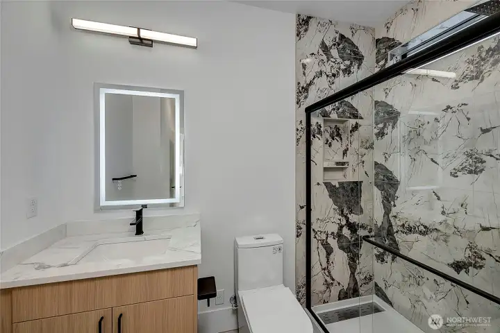 En suite bath! (photo of similar home in separate community)